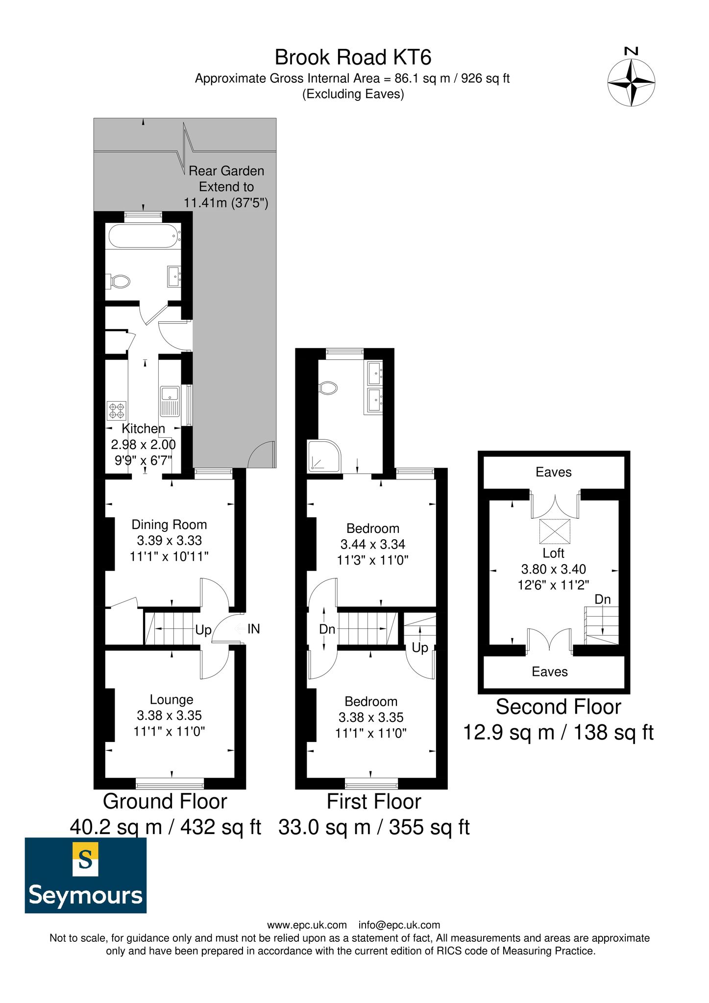 2 bed semidetached house for sale in Brook Road, Surbiton KT6 Zoopla