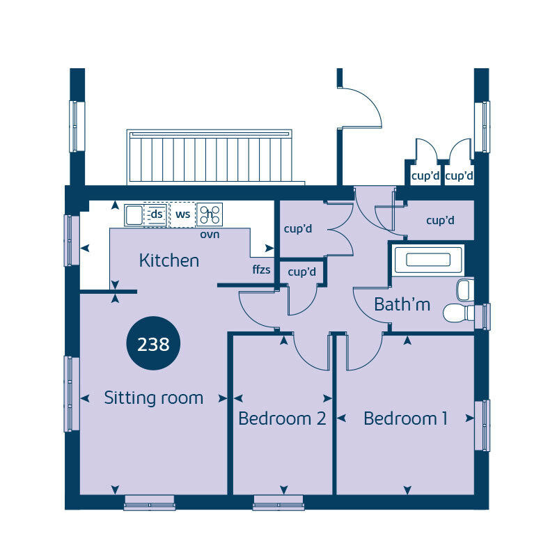 "Copperfield House" at Coldharbour Road, Northfleet, Gravesend DA11, 2