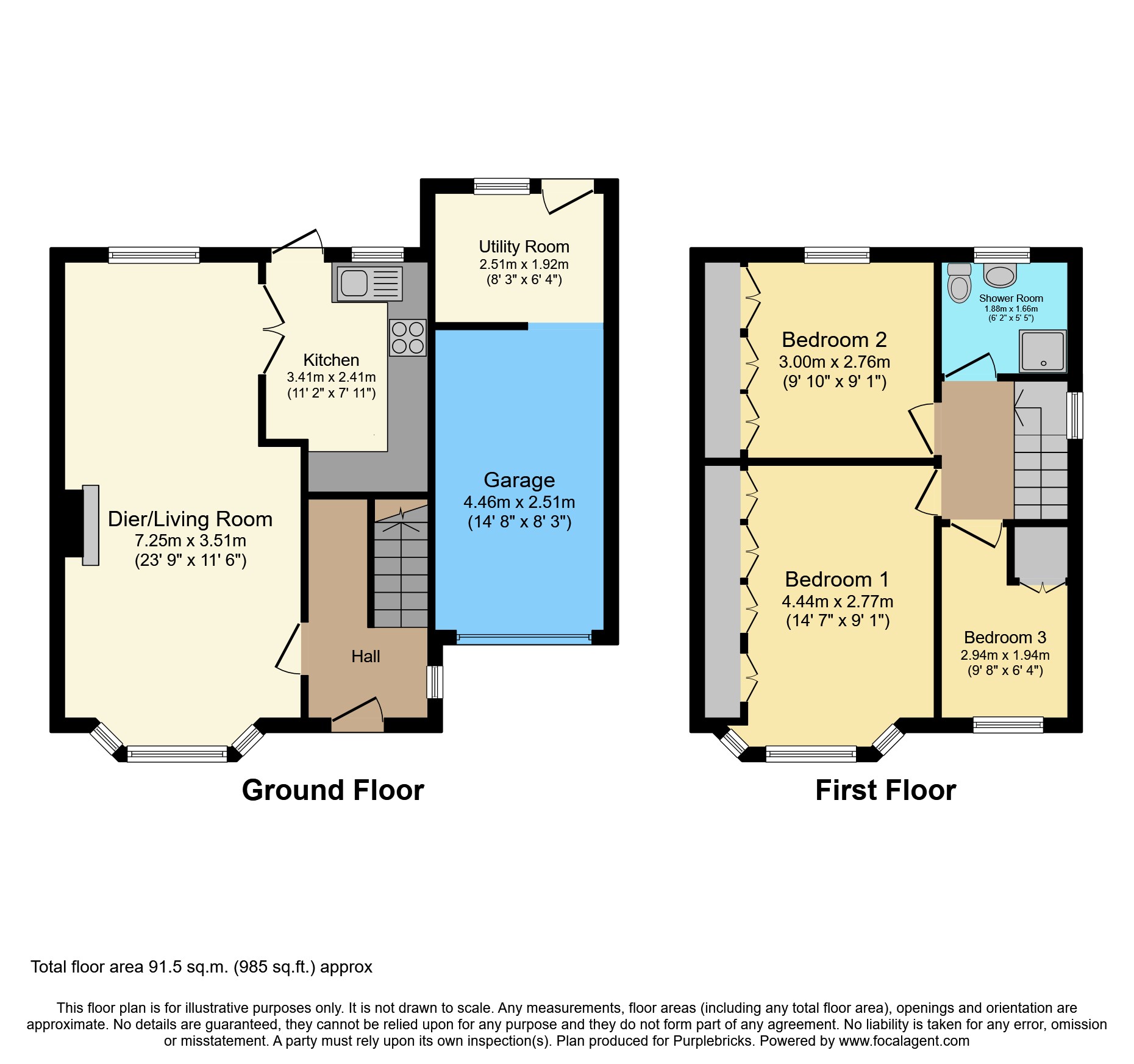 Denholme Walk, Rainham RM13, 3 bedroom semidetached house for sale