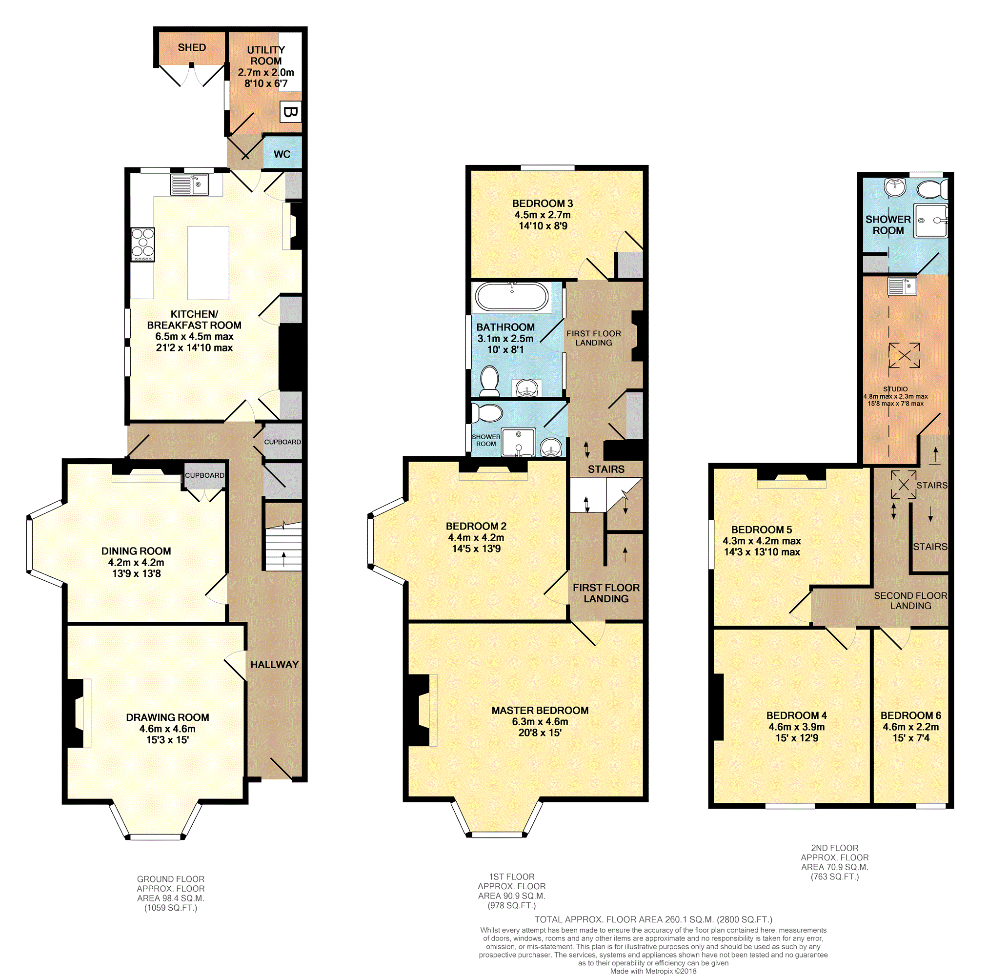 North Road, Aberystwyth SY23, 6 bedroom semidetached house for sale