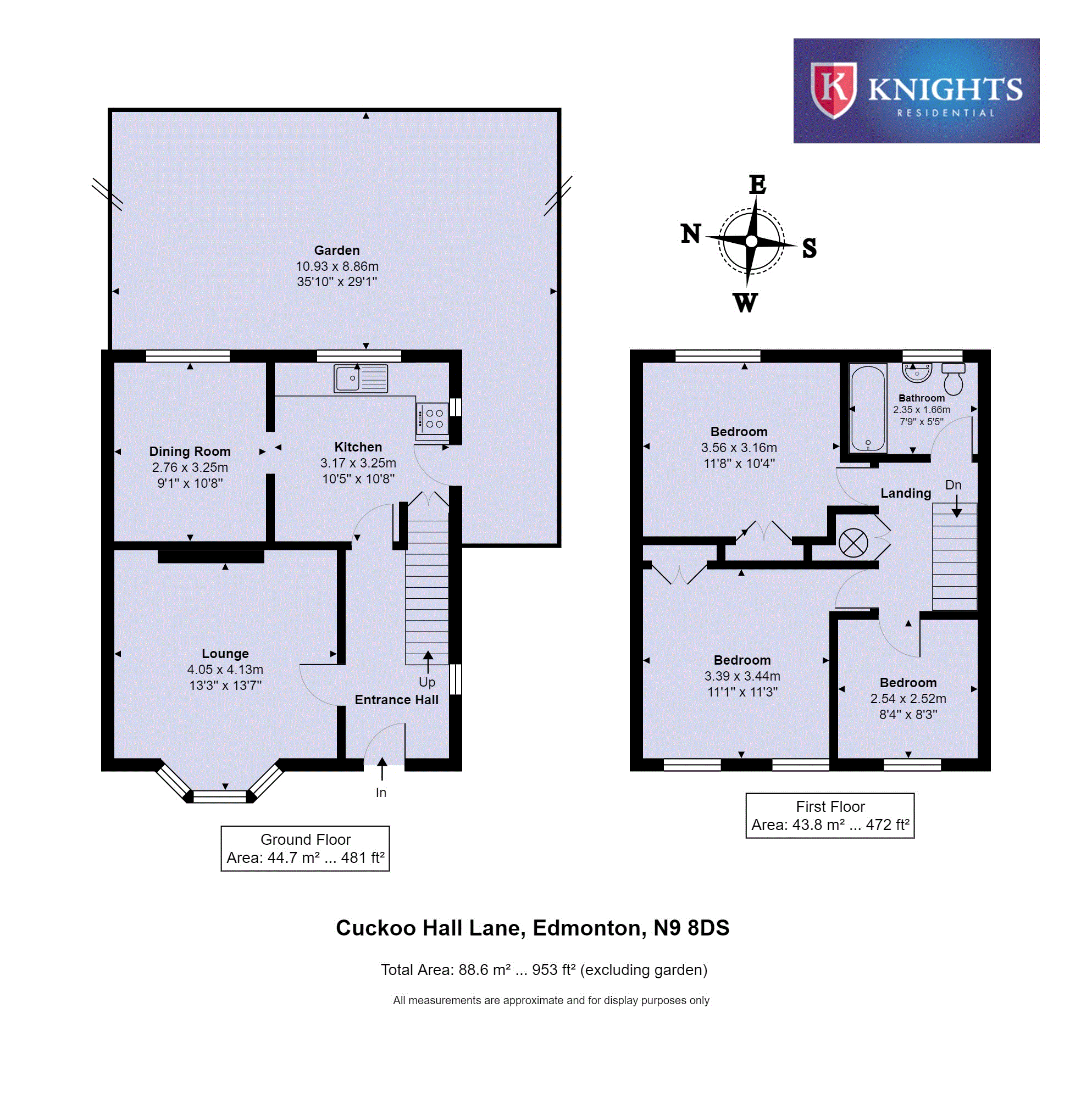 Cuckoo Hall Lane, London N9, 3 bedroom end terrace house for sale