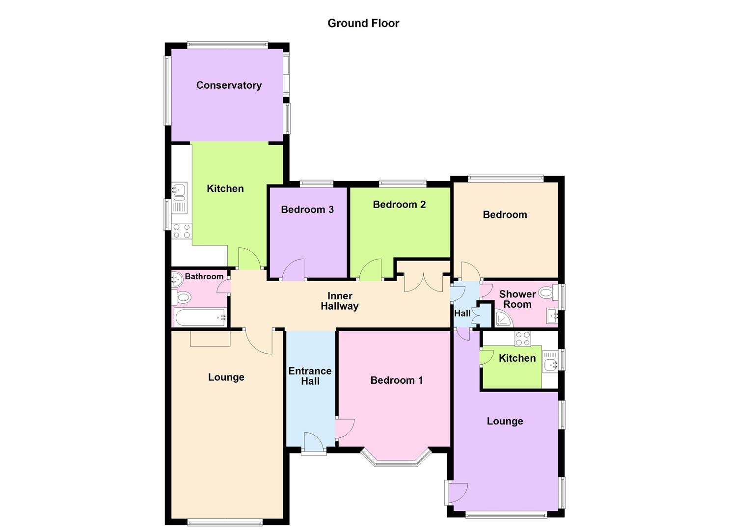 Priests Road, Swanage BH19, 4 bedroom detached bungalow for sale