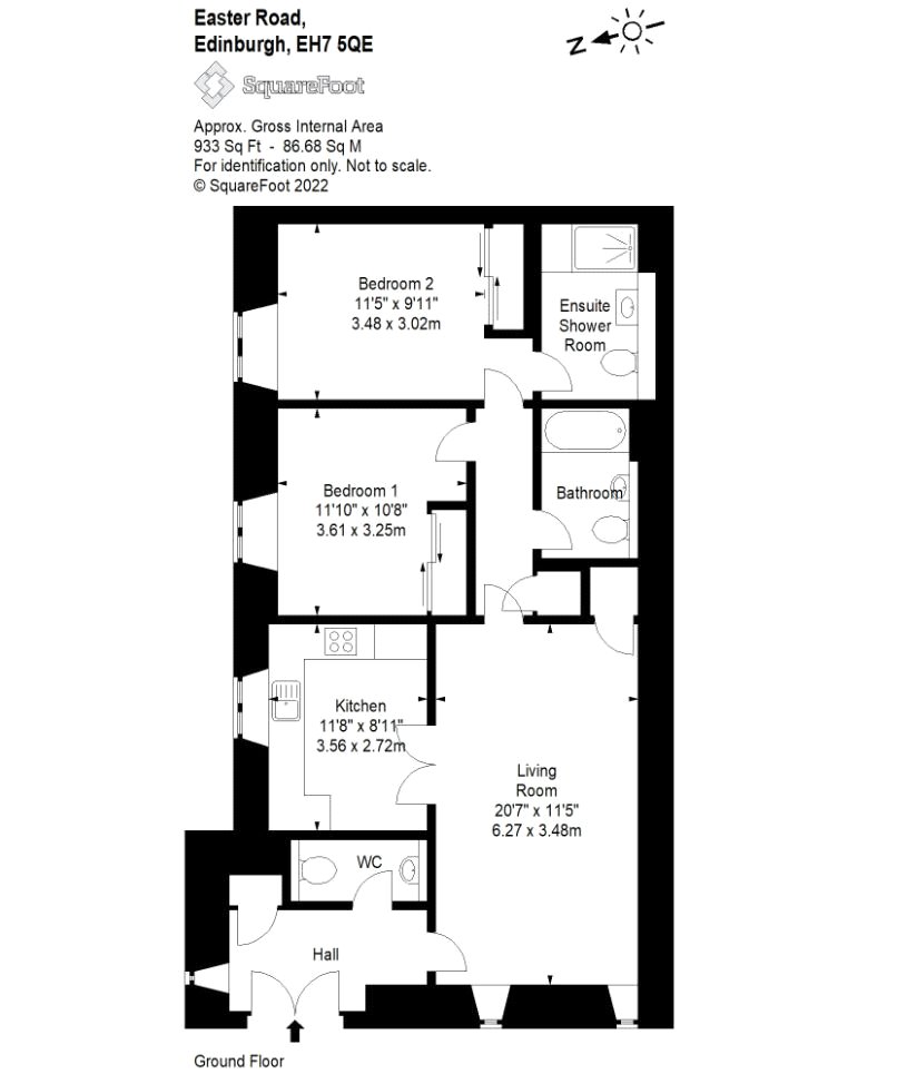 Easter Road, Edinburgh EH7, 2 bedroom flat for sale 61552713