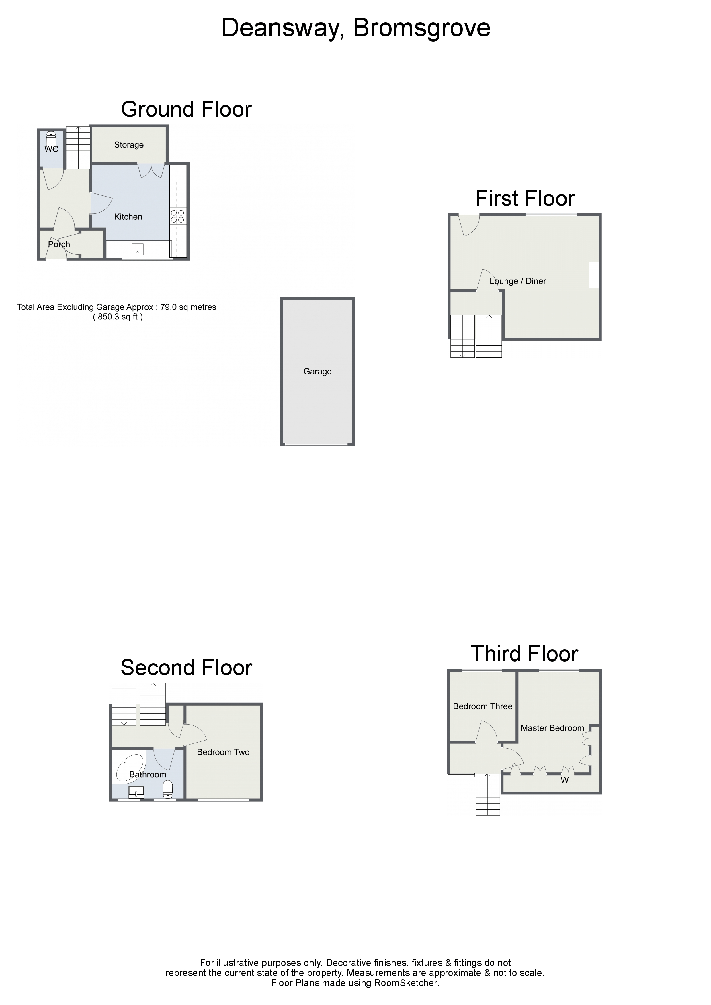 3 bed end terrace house for sale in Deansway, Bromsgrove B61 Zoopla