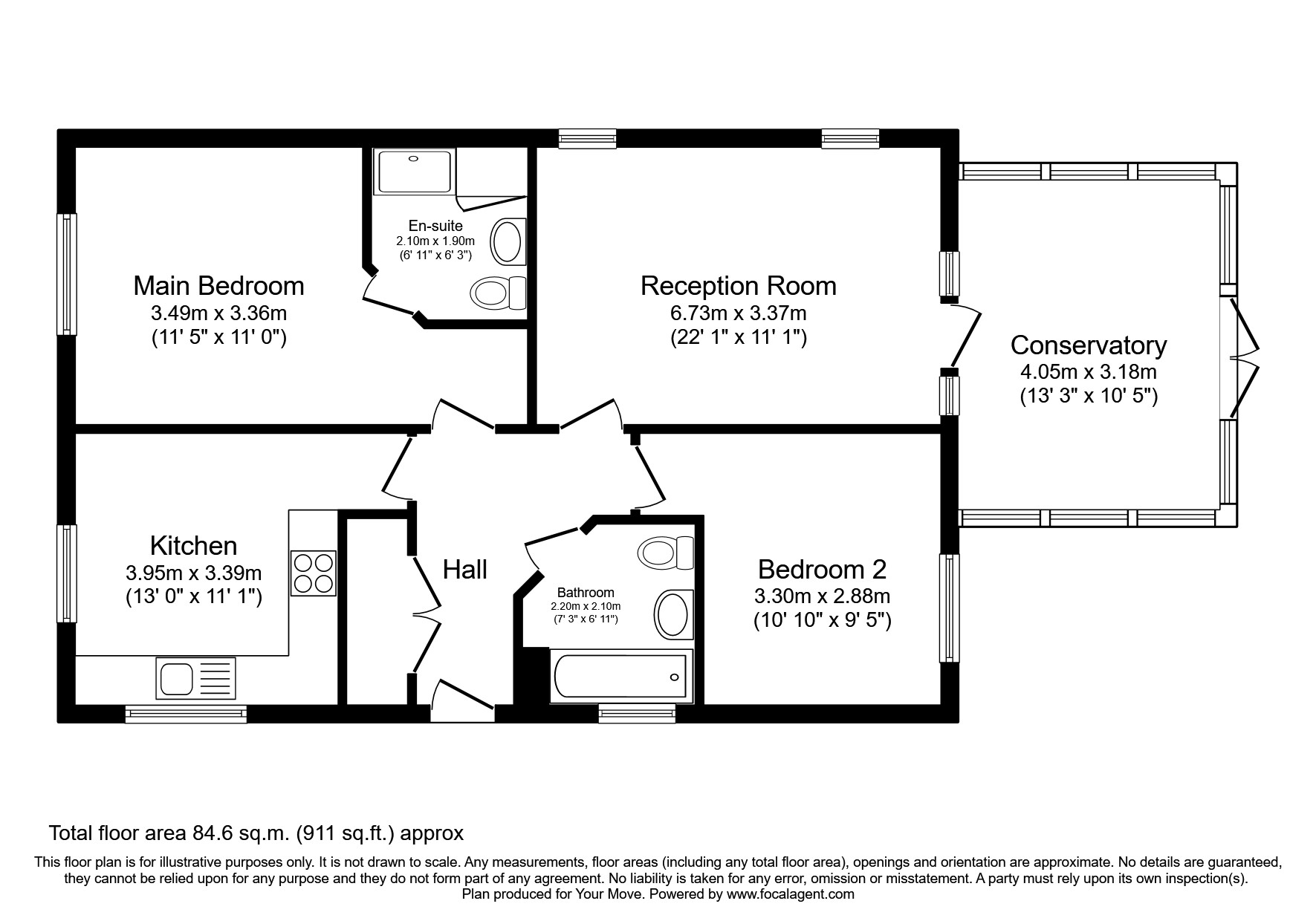 Scholars Green, Distington, Workington, Cumbria CA14, 2 bedroom