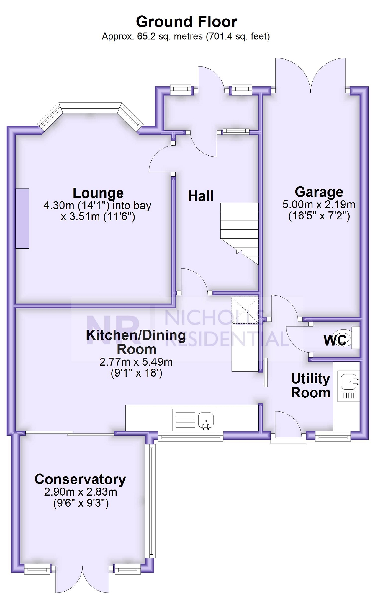 Oakhurst Road, West Ewell, Surrey. KT19, 3 bedroom semidetached house
