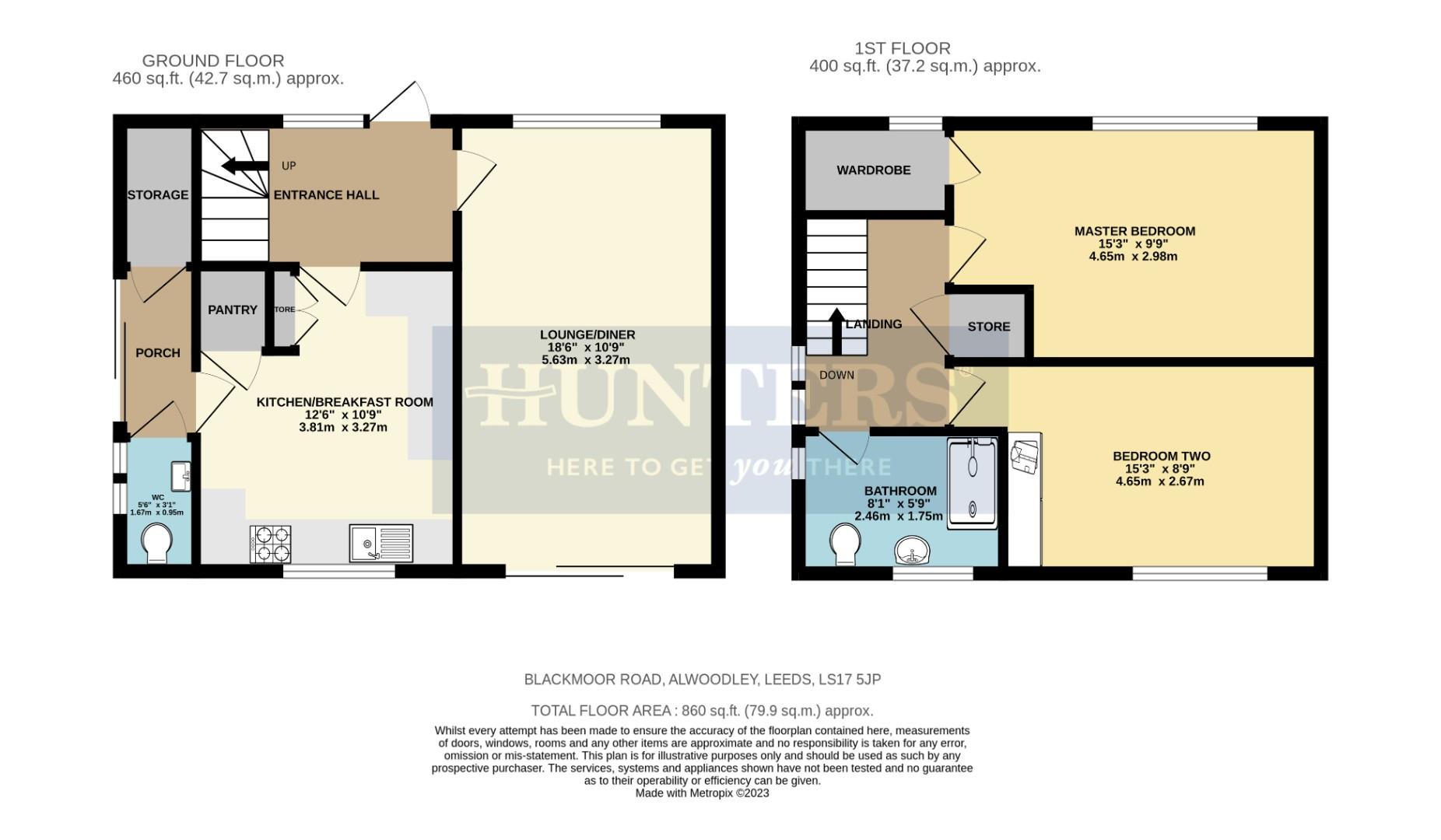 Blackmoor Road, Alwoodley, Leeds LS17, 2 bedroom semidetached house for sale 66616214