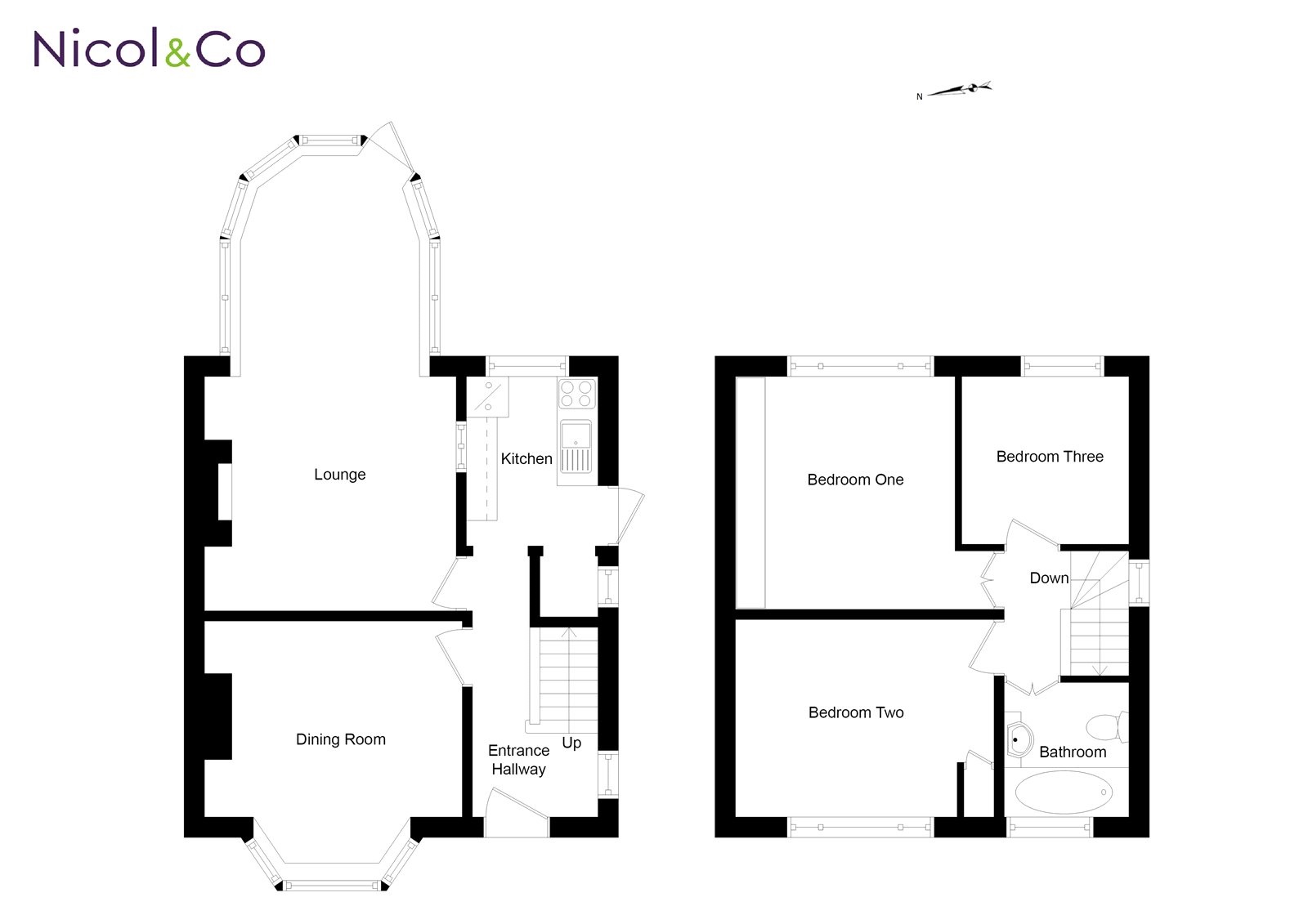 3 bed semidetached house for sale in Morrin Close, Worcester