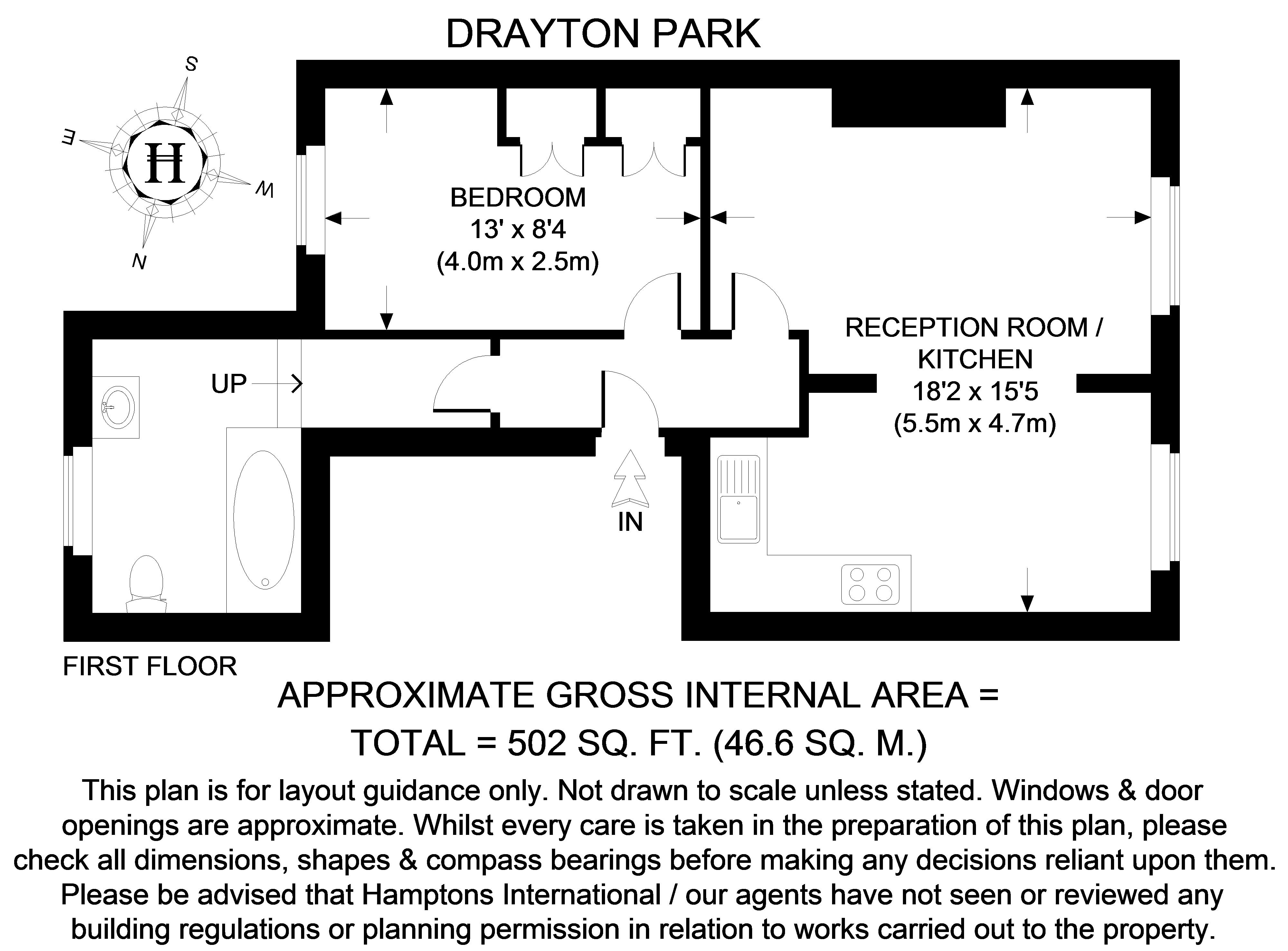 Drayton Park, London N5, 1 bedroom flat to rent 62876541 PrimeLocation
