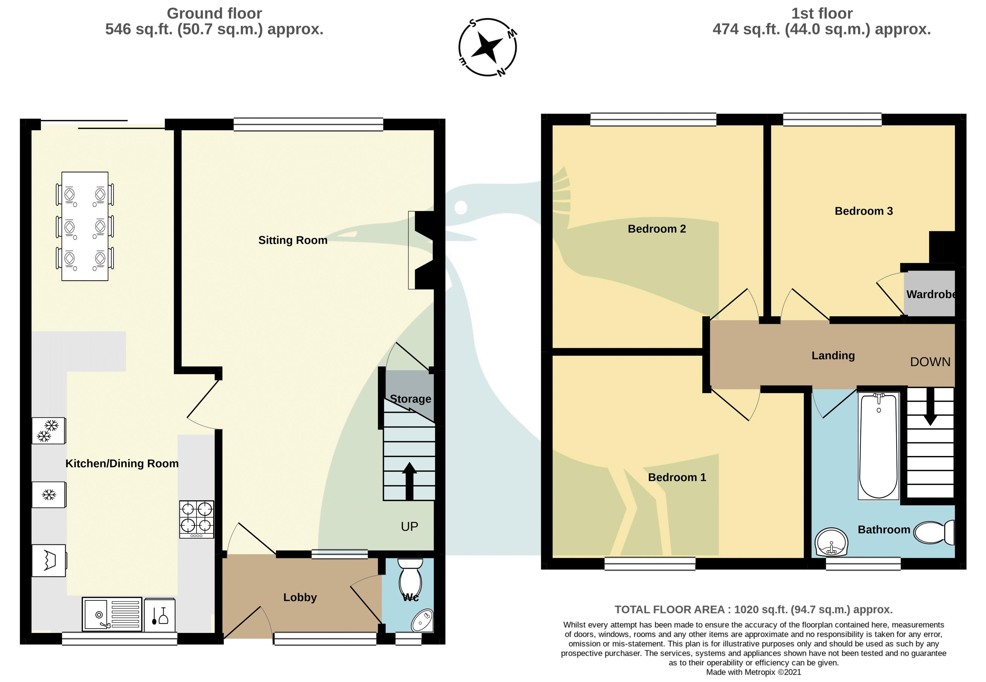 Sandown Road, Sandwich CT13, 3 bedroom terraced house for sale