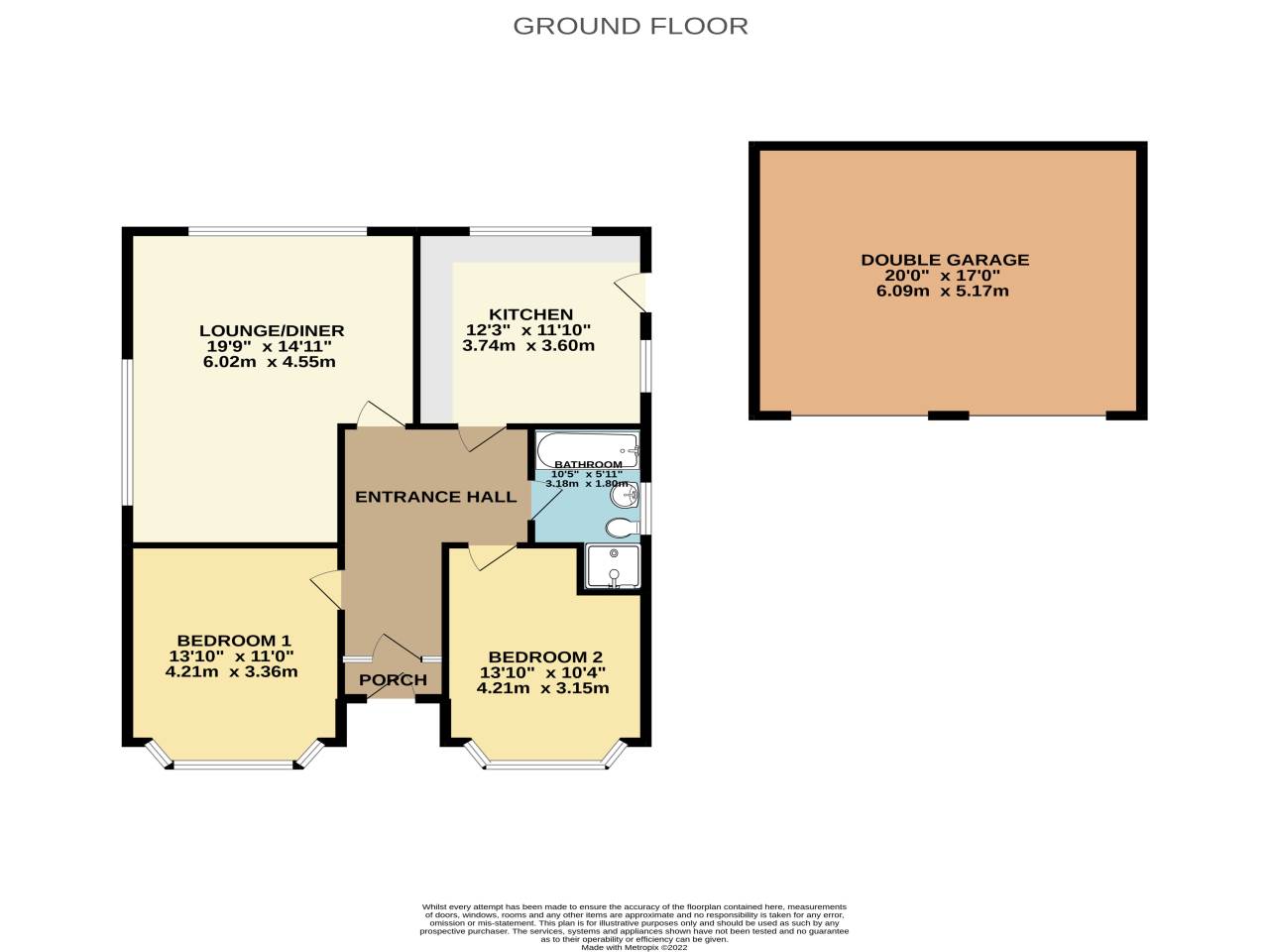 Lake Drive, Hamworthy, Poole BH15, 2 bedroom bungalow for sale