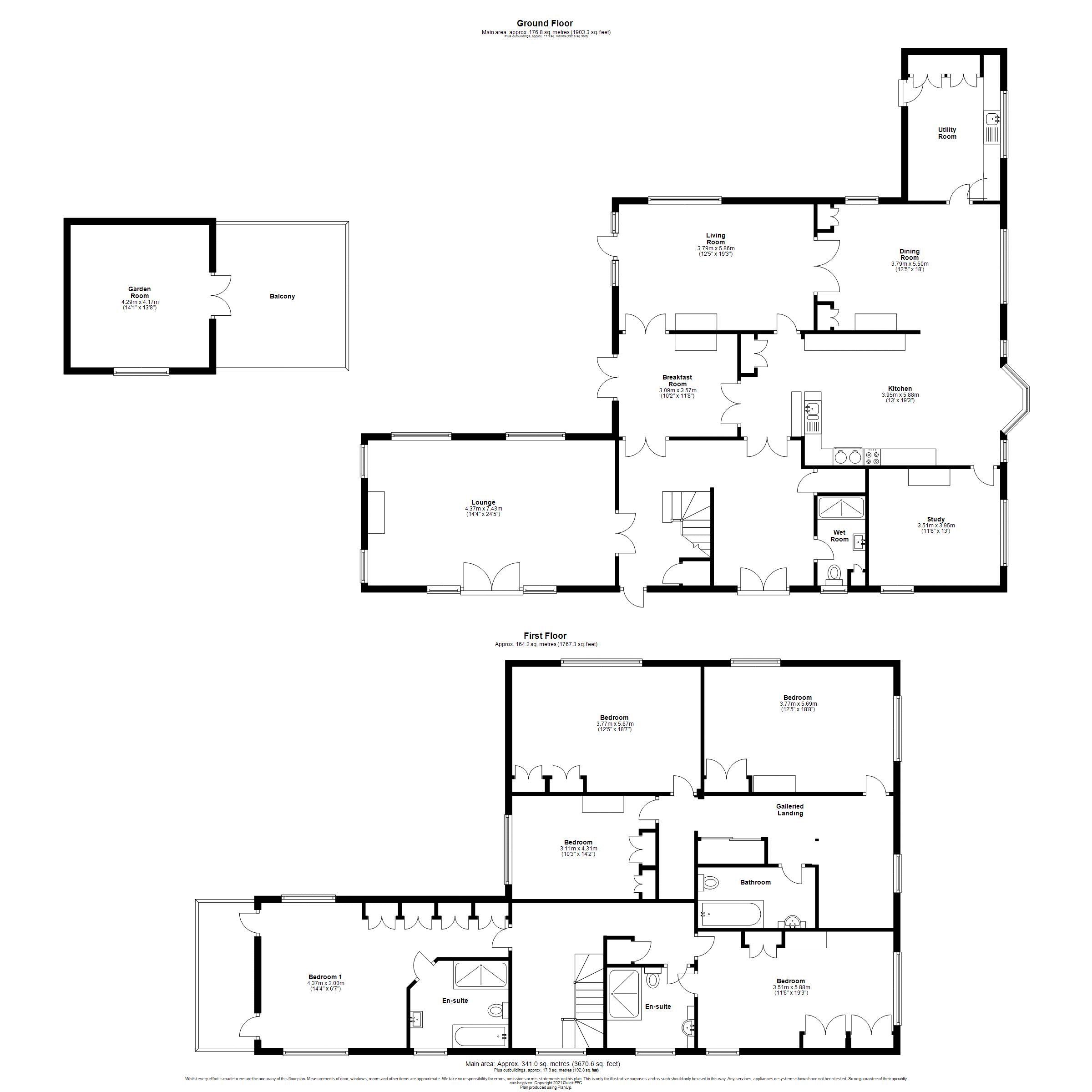 Bagshot Road, Chobham, Woking GU24, 5 bedroom detached house for sale