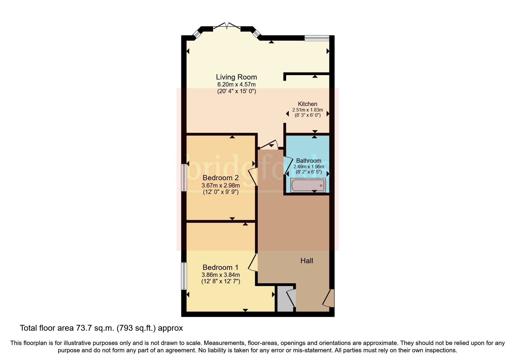 Harrow Road, Middlesbrough TS5, 2 bedroom flat for sale 62548119