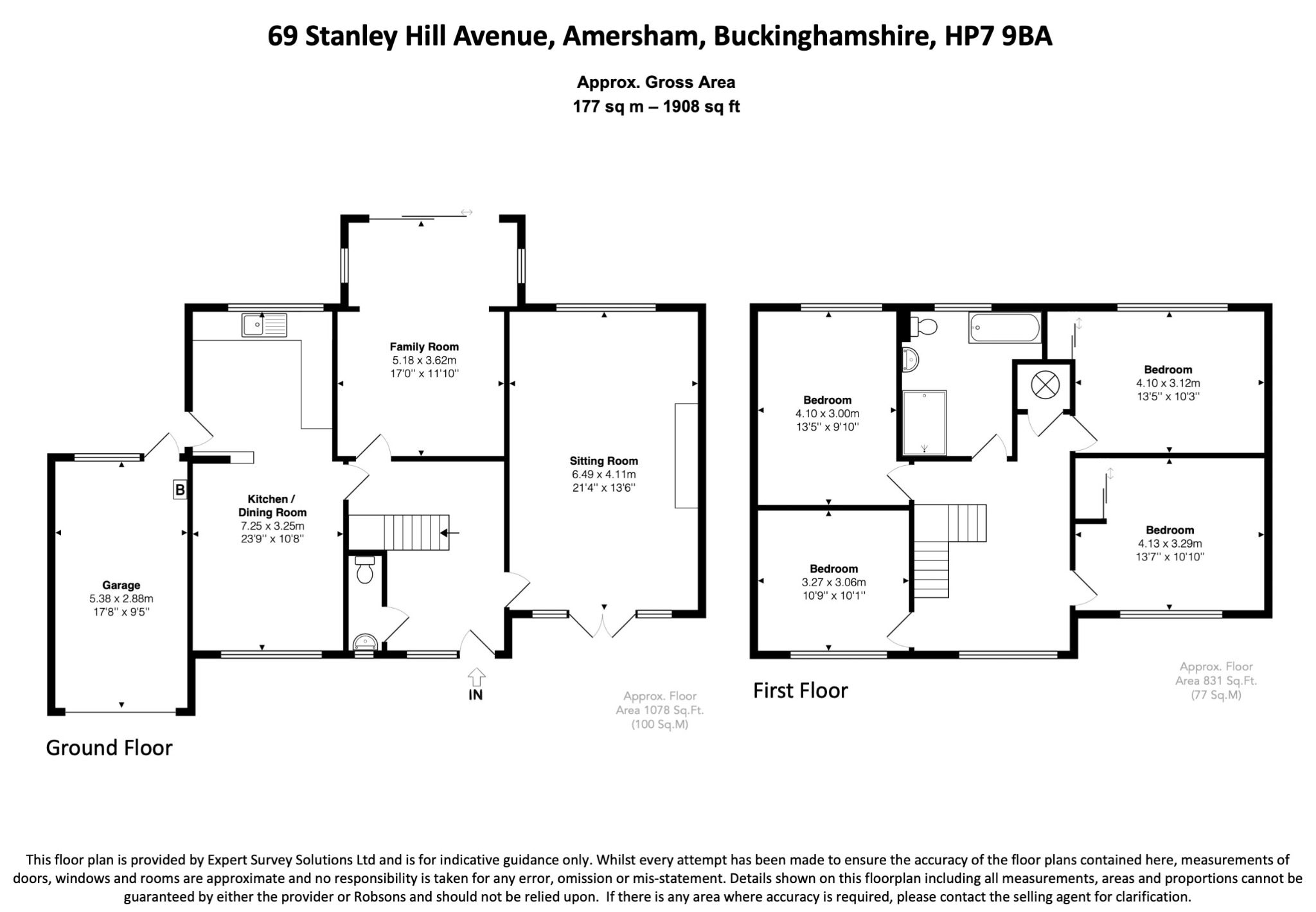 Stanley Hill Avenue, Amersham HP7, 4 bedroom detached house for sale