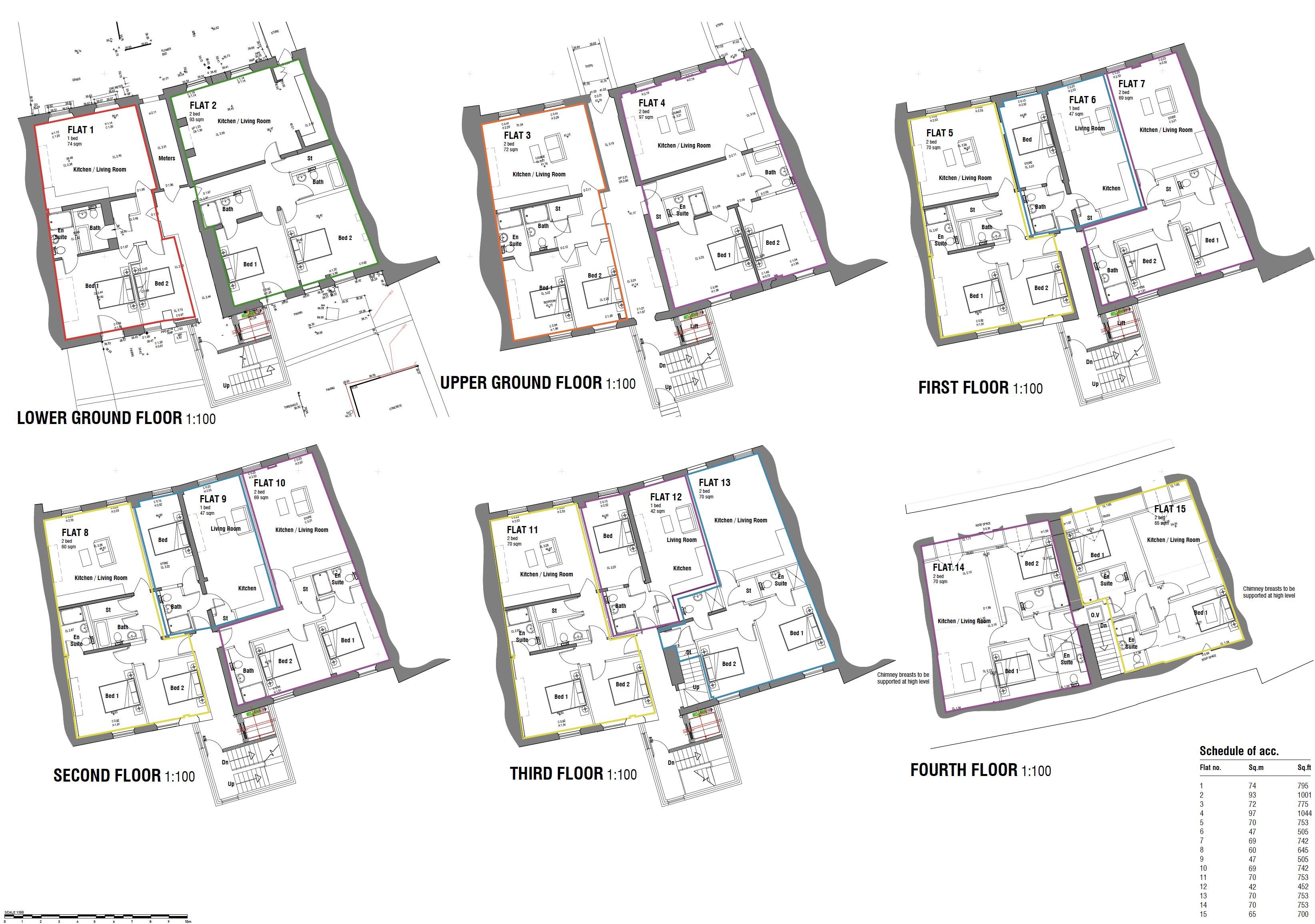 Royal Crescent, Whitby YO21, 1 bedroom flat for sale 58405003