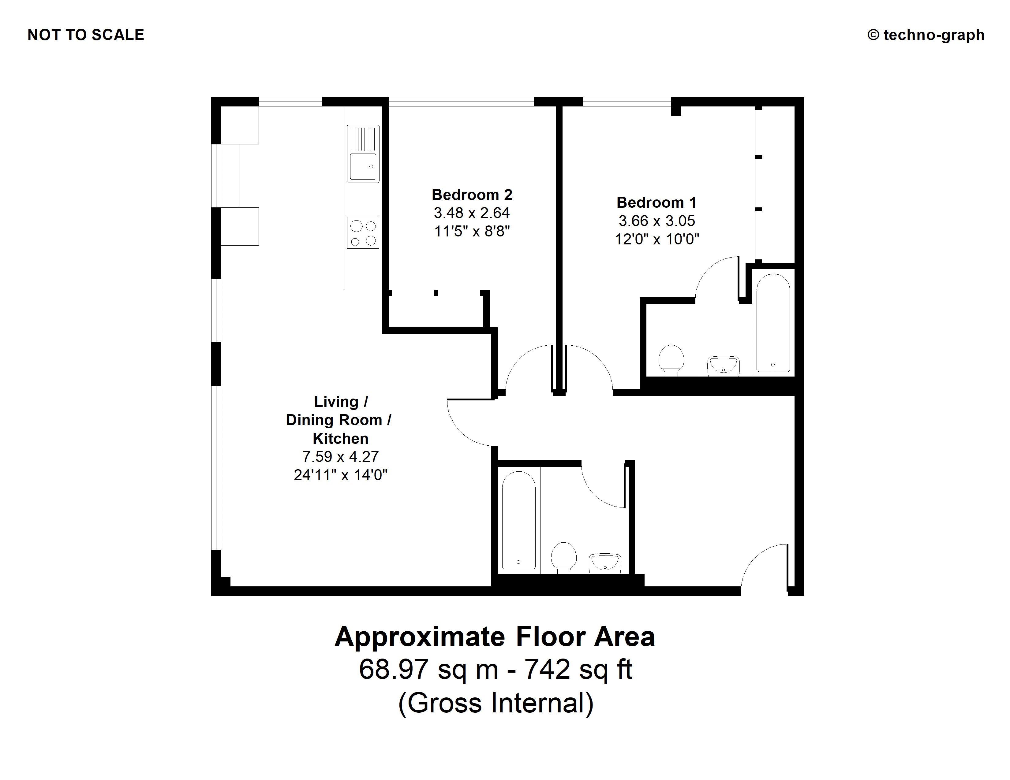 2 bed flat for sale in Boundary Road, Loudwater, High HP10 Zoopla