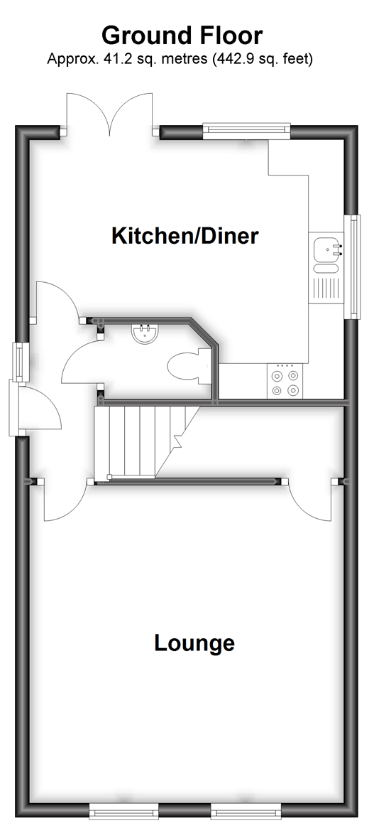 Three Elm Lane, Tonbridge, Kent TN11, 2 bedroom detached house for sale