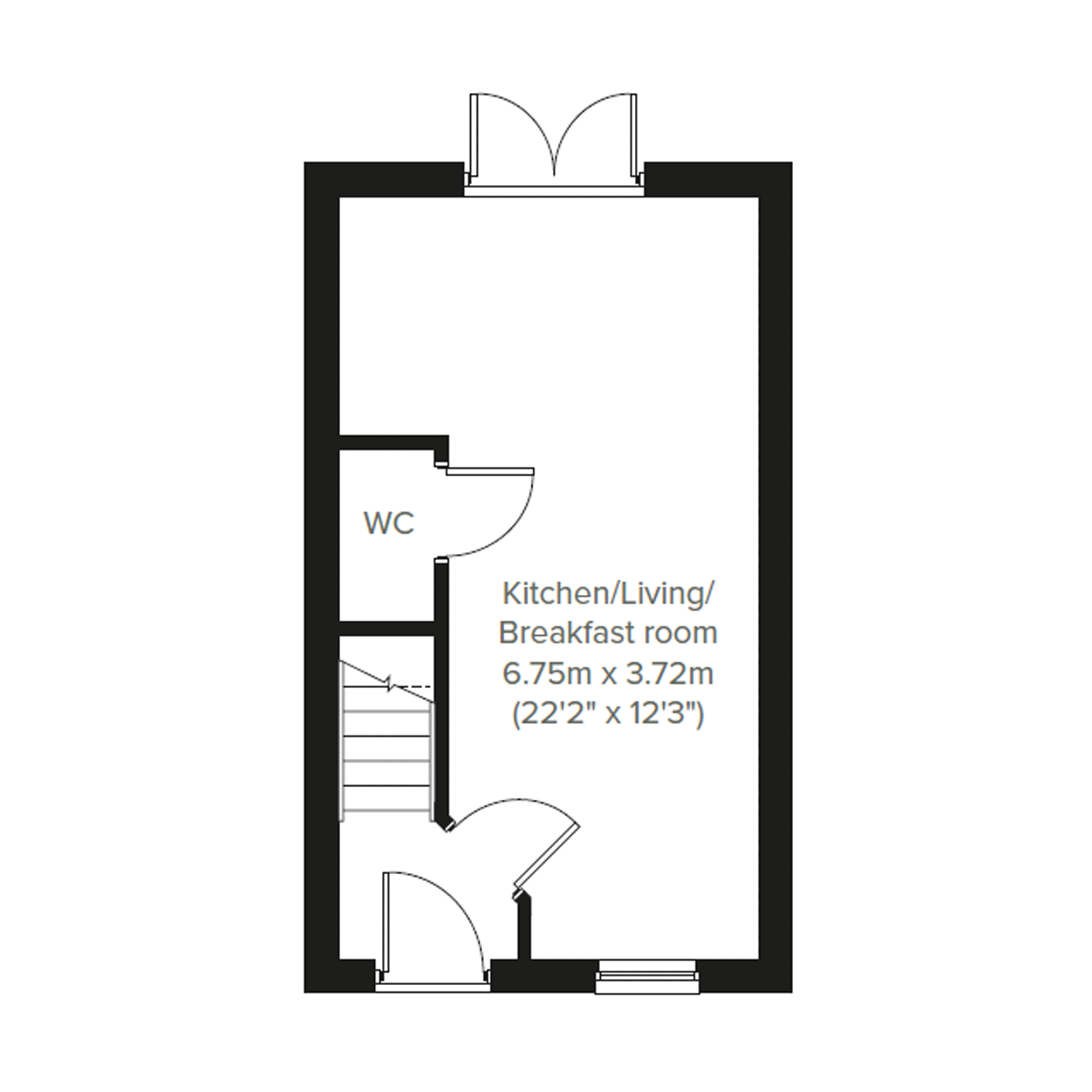 "The Epping" at Llantrisant Road, Capel Llanilltern, Cardiff CF5, 3