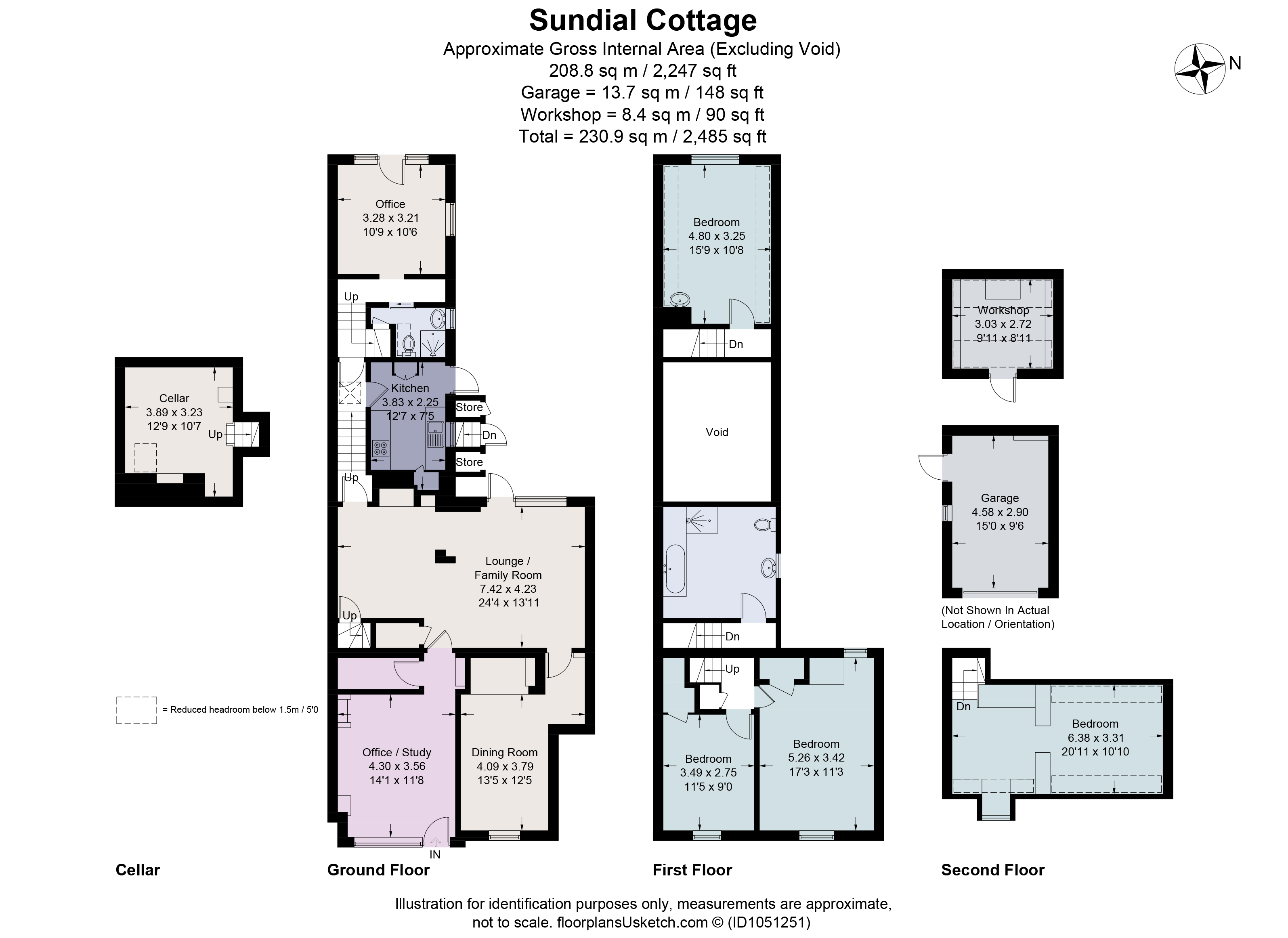 Whielden Street, Old Amersham, Buckinghamshire HP7, 4 bedroom terraced house for sale 66832736