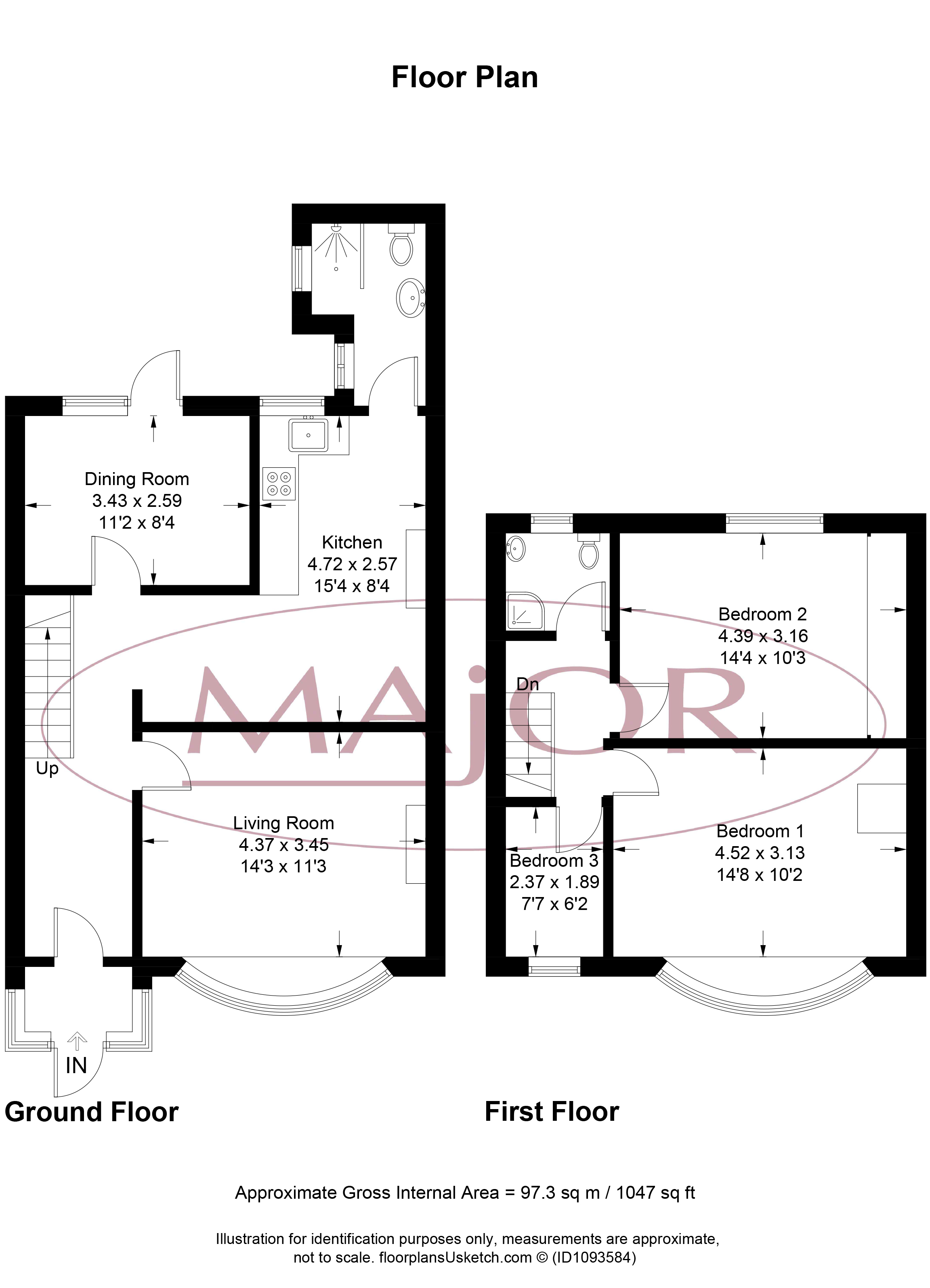 Frognal Avenue, HarrowOnTheHill, Harrow HA1, 3 bedroom end terrace