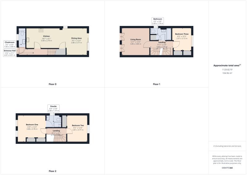 Marius Crescent, Hampton Hargate PE7, 3 bedroom town house to rent