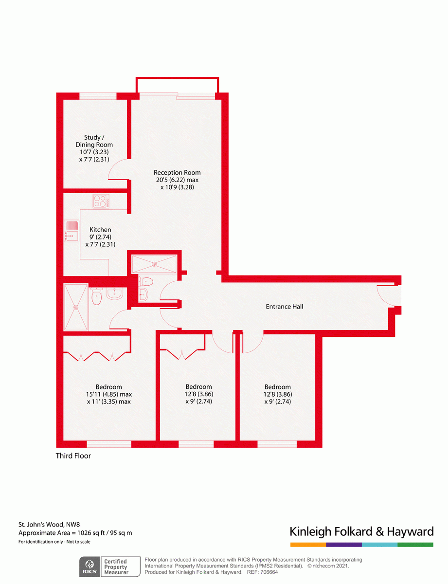 North Bank, London NW8, 3 bedroom flat for sale 58492060 PrimeLocation
