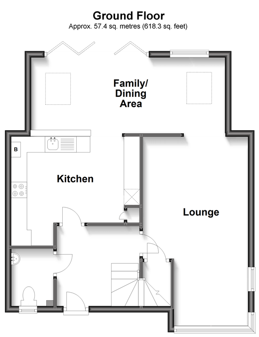 Hawley Drive, Leybourne, West Malling, Kent ME19, 3 bedroom end terrace
