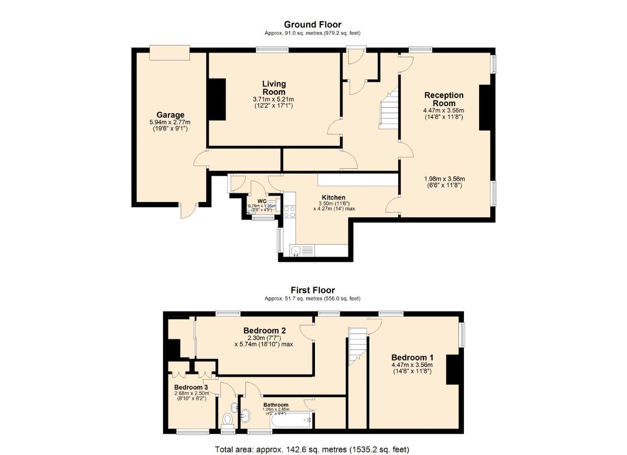 Belthorn Road, Belthorn, Blackburn BB1, 3 bedroom end terrace house for