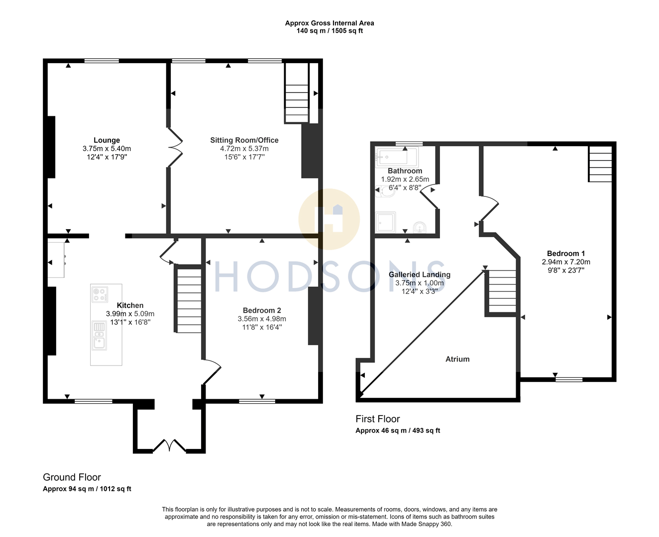 Wentworth Terrace, Wakefield WF1, 5 bedroom terraced house for sale