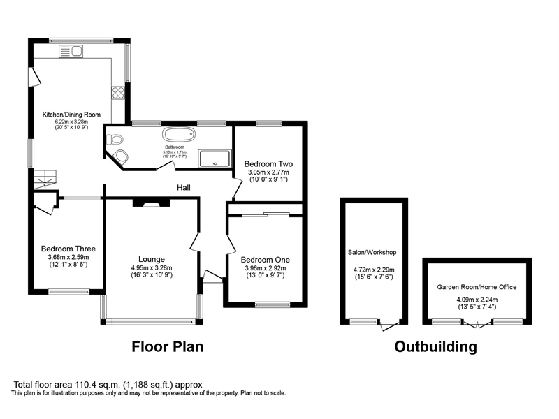Aller Brake Road, Aller Park, Newton Abbot, Devon. TQ12, 3 bedroom