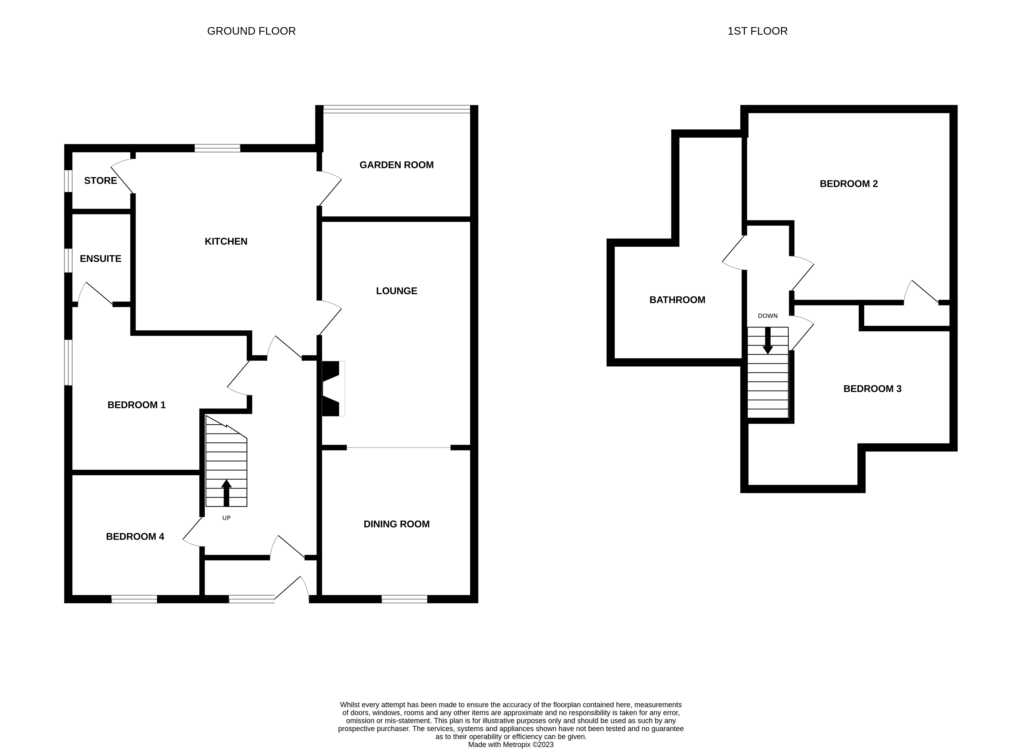 Wellands, Wickham Witham CM8, 4 bedroom bungalow for sale