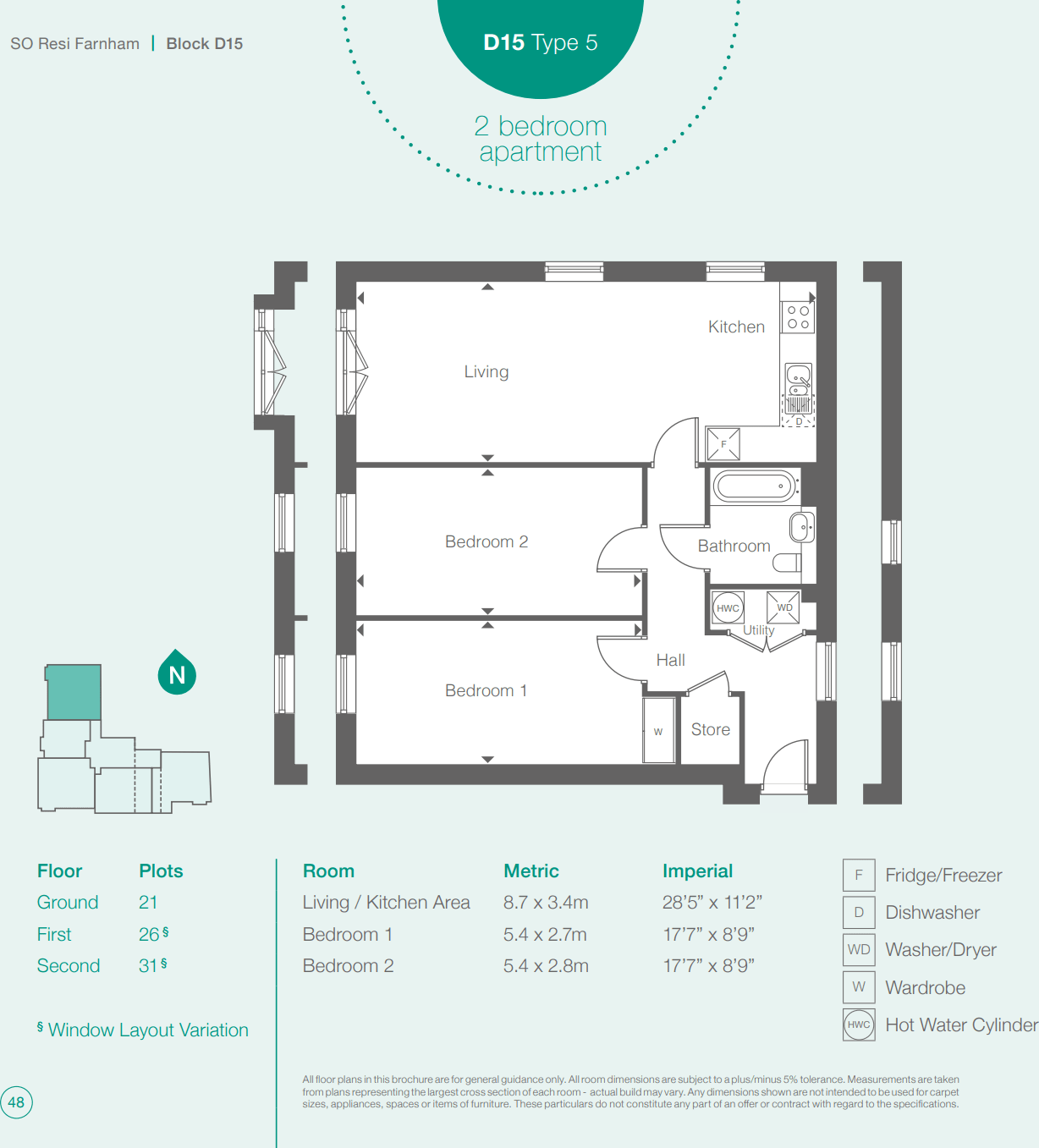 Threadneedle Road, Farnham GU9, 2 bedroom flat for sale 65917034