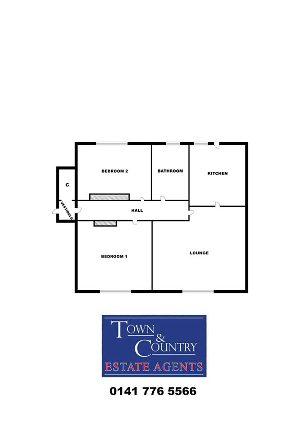 Loudon Road, Millerston G33, 2 bedroom flat for sale 67081874