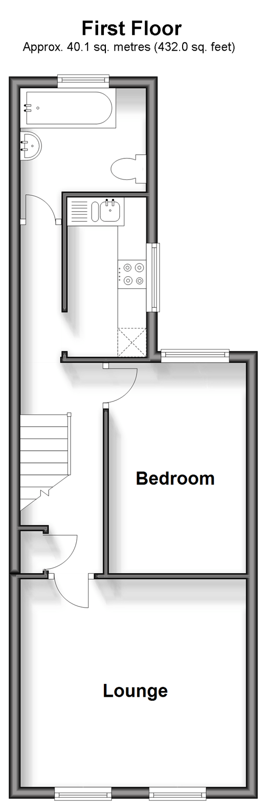 Institute Road, Chatham, Kent ME4, 1 bedroom flat for sale 68650192
