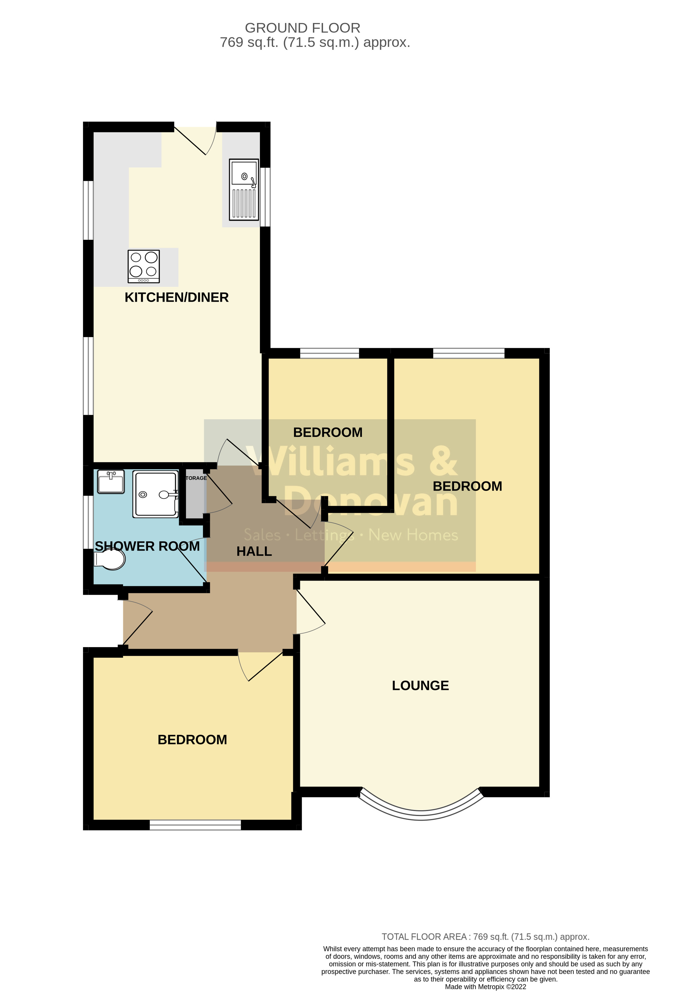 Sandown Road, Benfleet SS7, 3 bedroom semidetached bungalow for sale