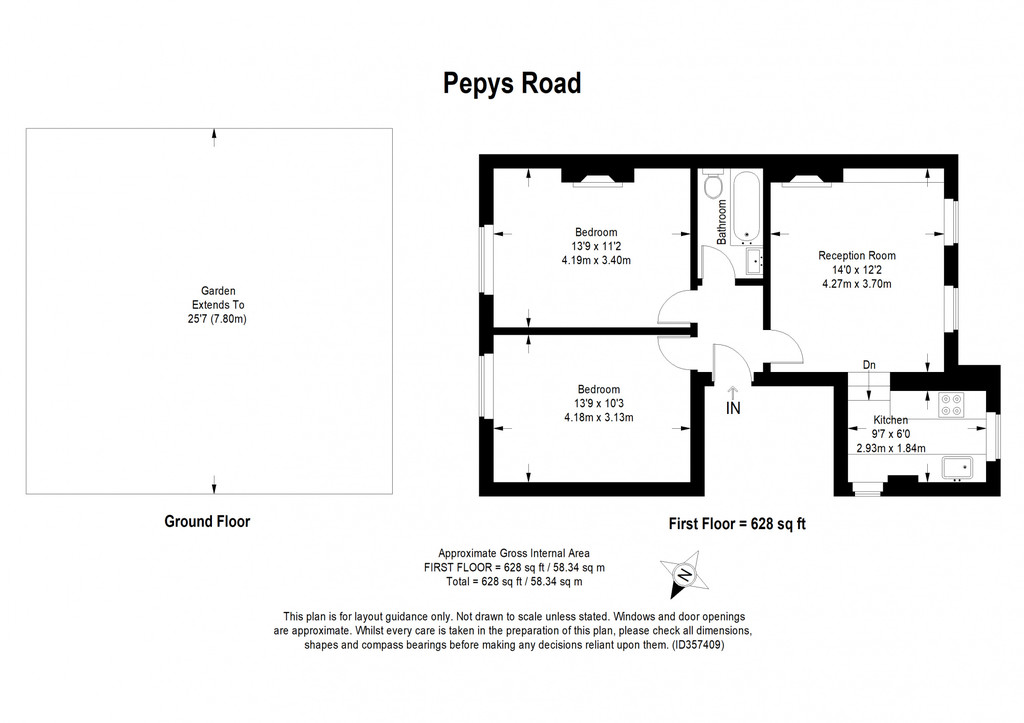 Pepys Road, New Cross SE14, 2 bedroom flat for sale 66638080