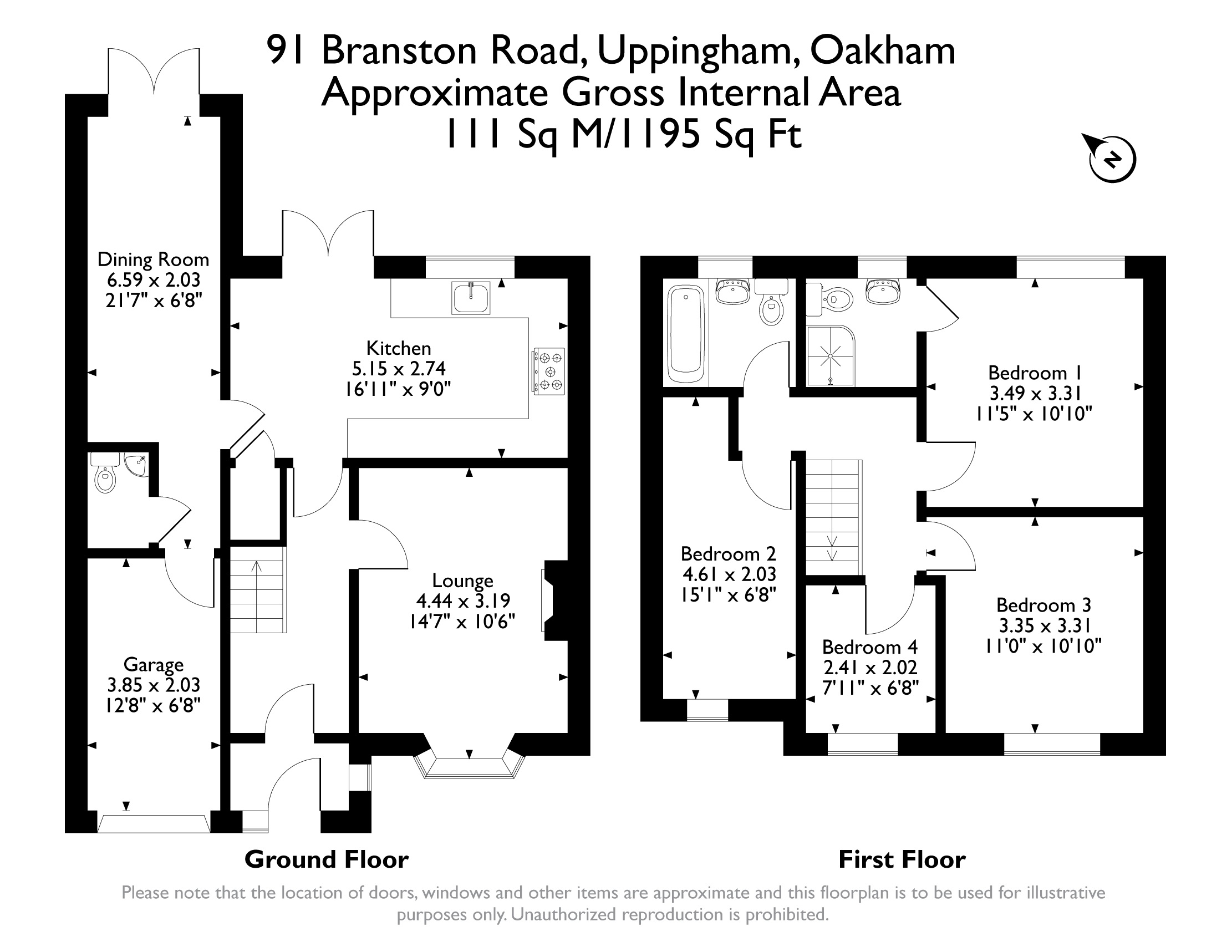Branston Road, Uppingham, Oakham LE15, 4 bedroom semidetached house