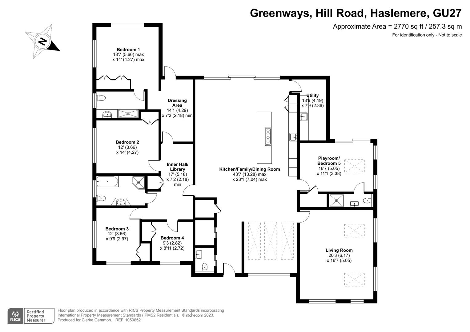 The Spinney, Road, Haslemere GU27, 5 bedroom detached house