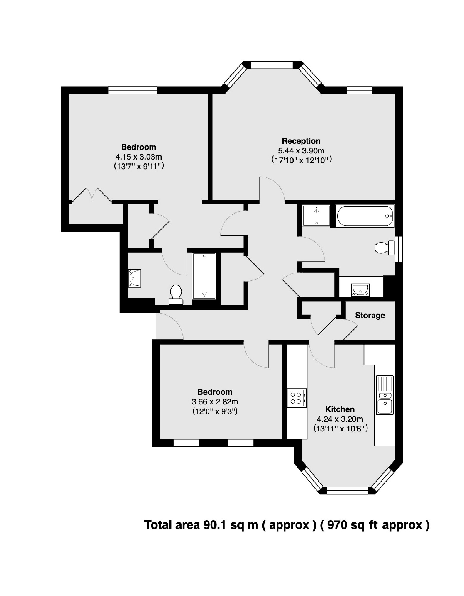 Penners Gardens, Surbiton KT6, 2 bedroom flat for sale 64679156