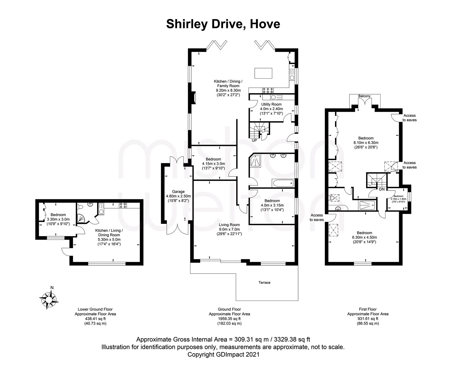 Shirley Drive, Hove, East Sussex BN3, 5 bedroom detached house for sale