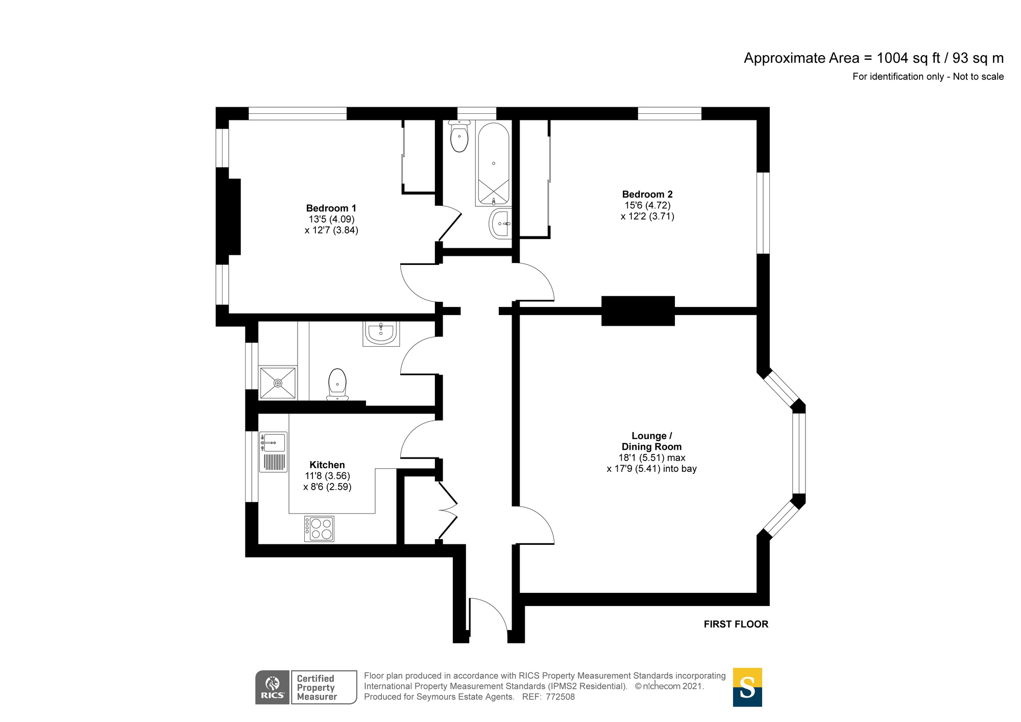 Blackdown Avenue, Pyrford, Woking GU22, 2 bedroom flat for sale