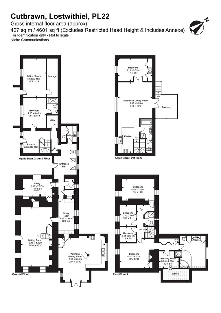 St Winnow, Lostwithiel PL22, 4 bedroom property for sale 40911193
