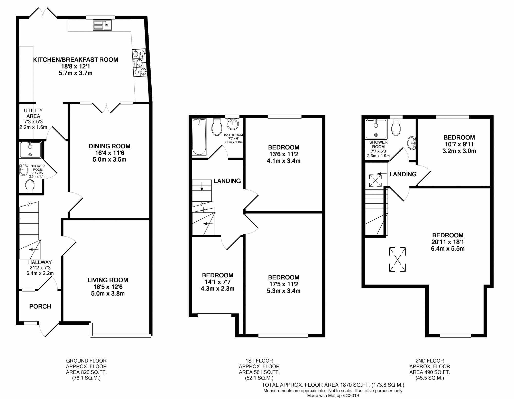 Melrose Avenue, London SW16, 5 bedroom terraced house for sale