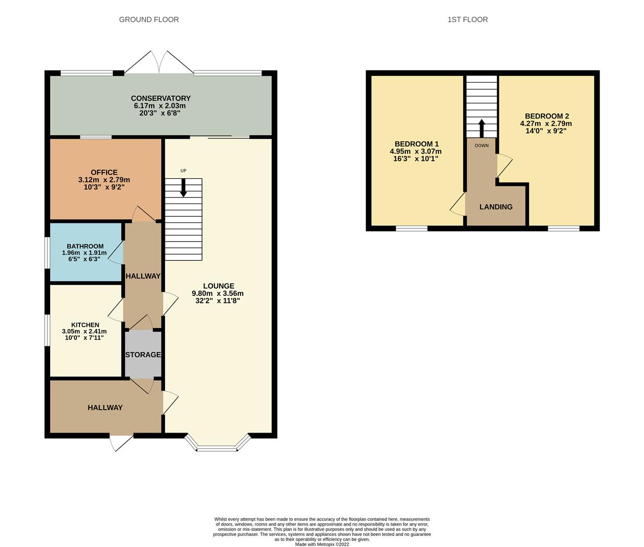 Brandon Close, Cheshunt, Waltham Cross EN7, 2 bedroom semidetached