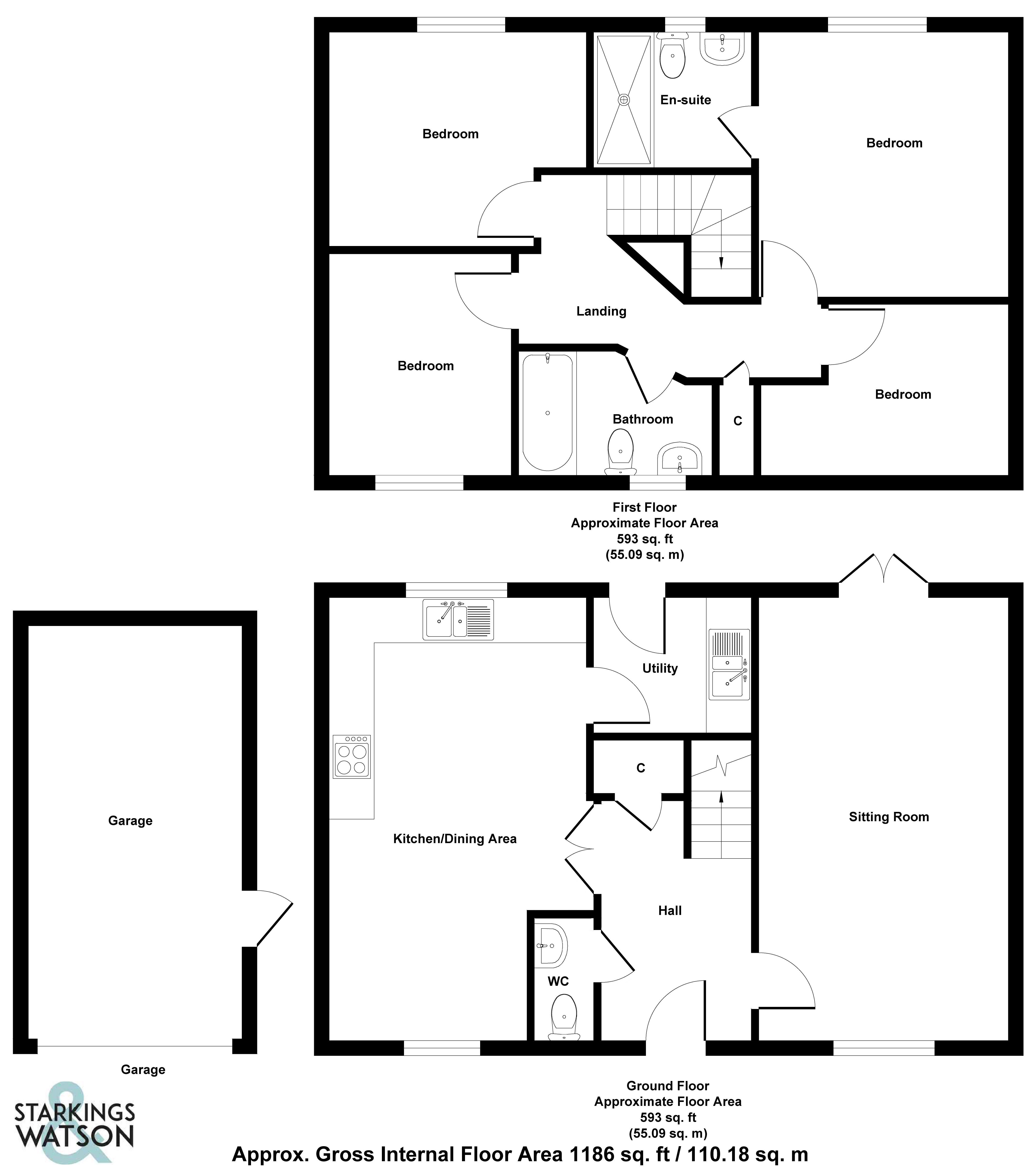 Redpoll Road, Queens Hill, Costessey NR8, 4 bedroom detached house for