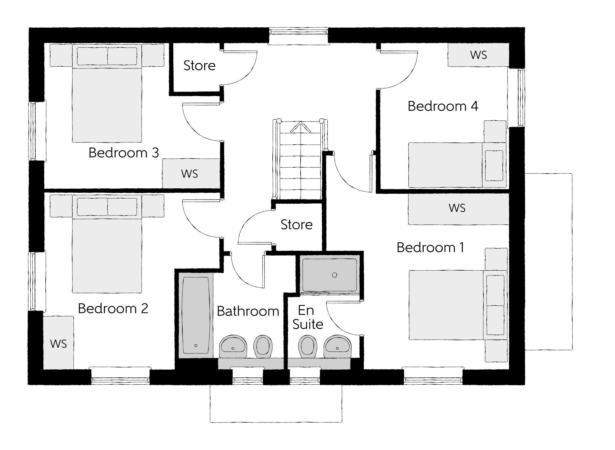 "The Bowyer" at Bowland Road, SkeltonInCleveland, SaltburnByTheSea TS12, 4 bedroom detached