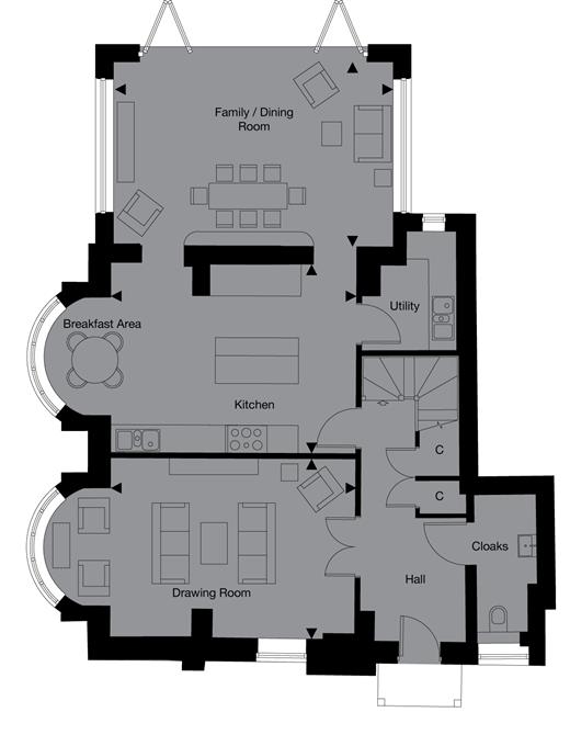 Dovers Green Road, Reigate, Surrey RH2, 4 bedroom linkdetached house