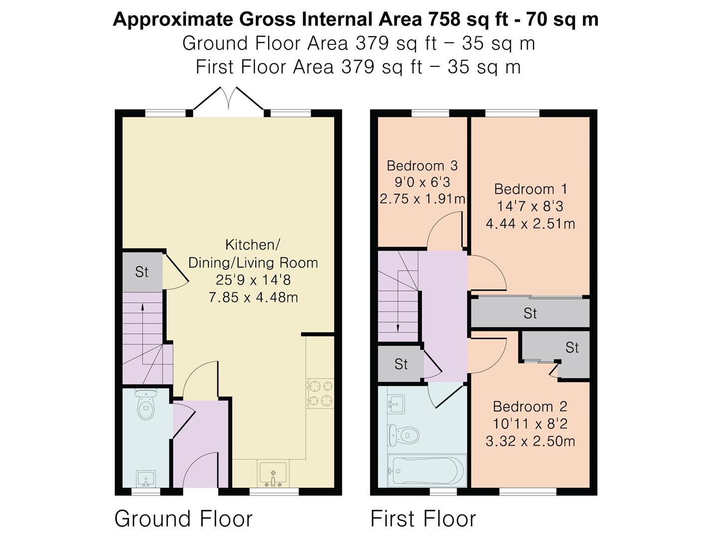 3 bed property for sale in Harvey Way, Waterbeach, Cambridge CB25