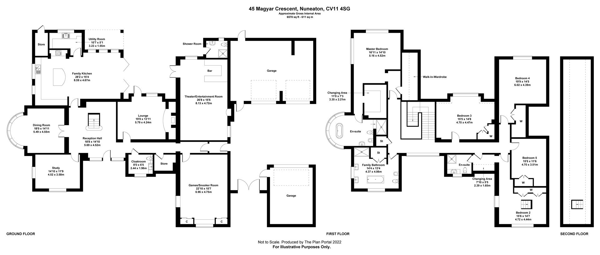 Magyar Crescent, Nuneaton CV11, 5 bedroom detached house for sale