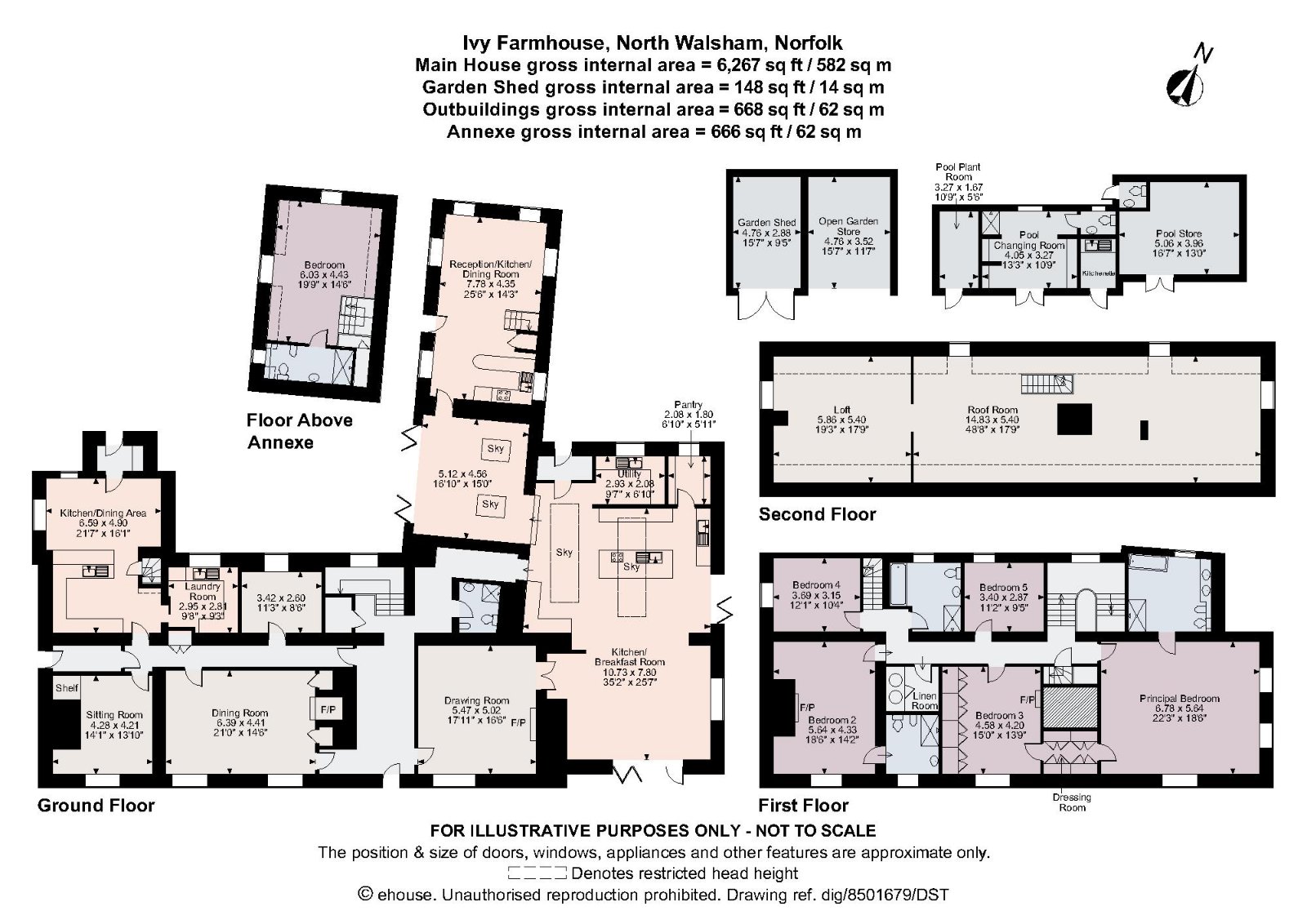 Mundesley Road, Trunch, North Walsham, Norfolk NR28, 5 bedroom detached